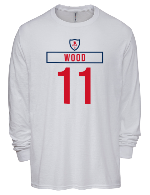 Home Jersey Miles Wood Men's Premium Blend Long Sleeve-T-Shirt | Swagsta