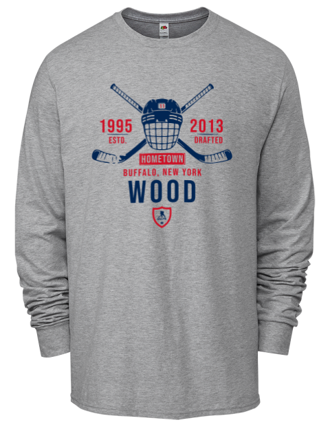 Classic Heritage Miles Wood Men's Long-Sleeve T-Shirt | Swagsta