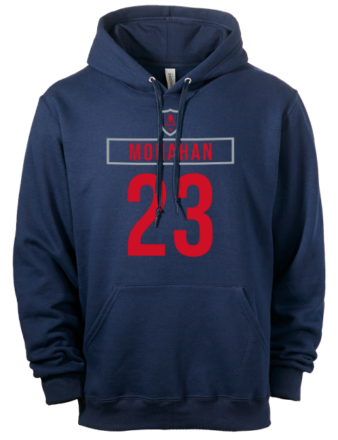 Away Jersey Sean Monahan Eco Premium Unisex Hooded Sweatshirt | Swagsta