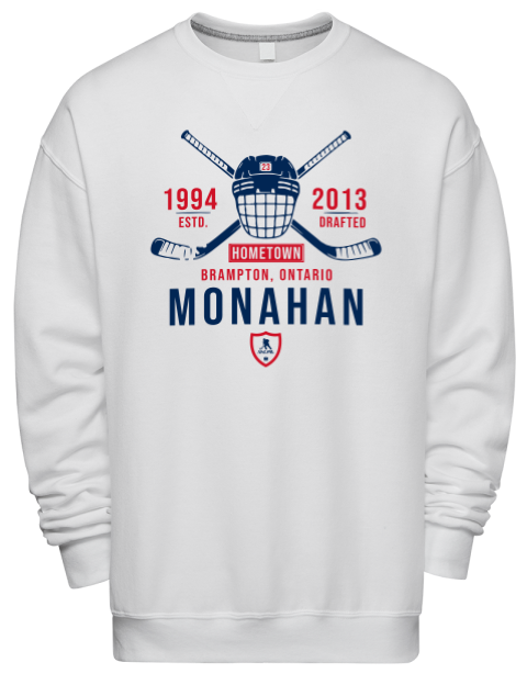 Classic Heritage Sean Monahan Premium Unisex Crewneck Sweatshirt | Swagsta