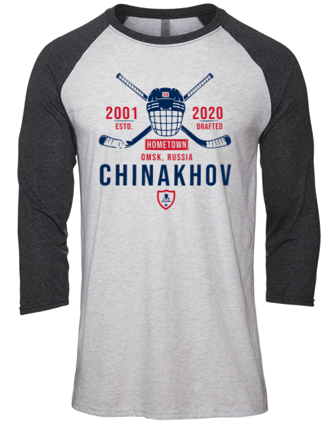 Classic Heritage Yegor Chinakhov Unisex Premium Three-Quarter Raglan T-Shirt | Swagsta