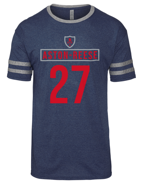 Away Jersey Zachary Aston Reese Men's Tri-Blend T-Shirt | Swagsta