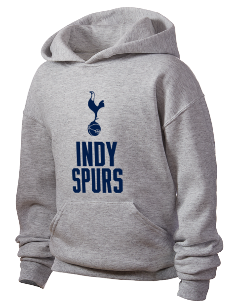 Stacked Indy Spurs Youth Hooded Sweatshirt | Swagsta
