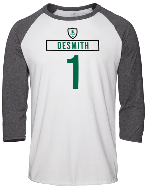 Home Jersey Casey Desmith Unisex Premium Three-Quarter Raglan T-Shirt | Swagsta