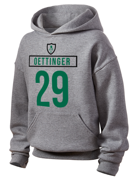 Home Jersey Jake Oettinger Youth Hooded Sweatshirt | Swagsta