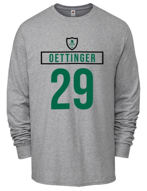 Home Jersey Jake Oettinger Men's Long-Sleeve T-Shirt | Swagsta