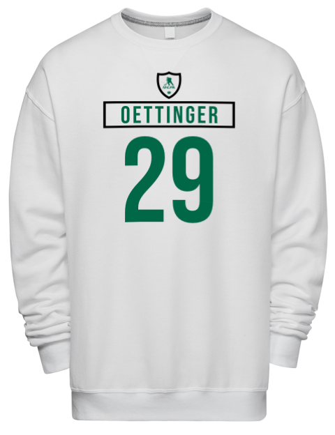 Home Jersey Jake Oettinger Premium Unisex Crewneck Sweatshirt | Swagsta