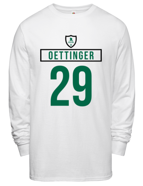 Home Jersey Jake Oettinger Men's Long-Sleeve T-Shirt | Swagsta