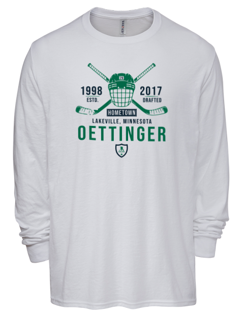 Classic Heritage Jake Oettinger Men's Premium Blend Long Sleeve-T-Shirt | Swagsta