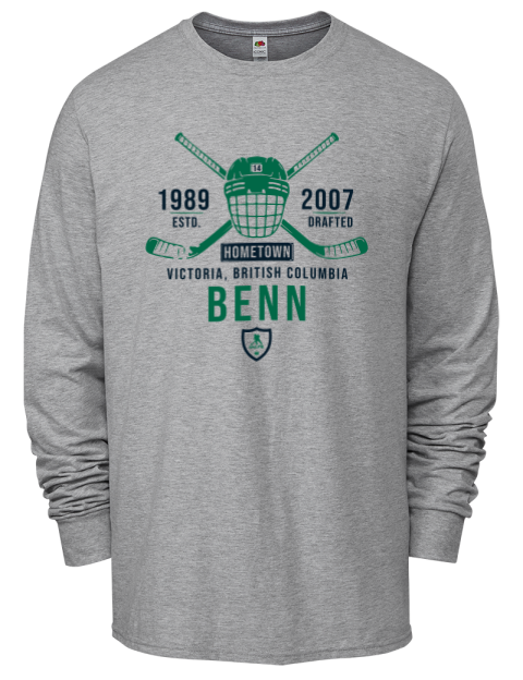 Classic Heritage Jamie Benn Men's Long-Sleeve T-Shirt | Swagsta