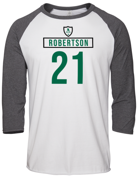 Home Jersey Jason Robertson Unisex Premium Three-Quarter Raglan T-Shirt | Swagsta