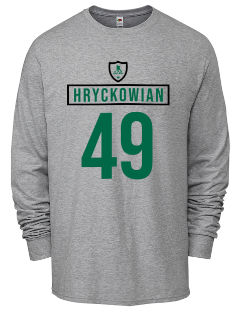 Home Jersey Justin Hryckowian Men's Long-Sleeve T-Shirt | Swagsta