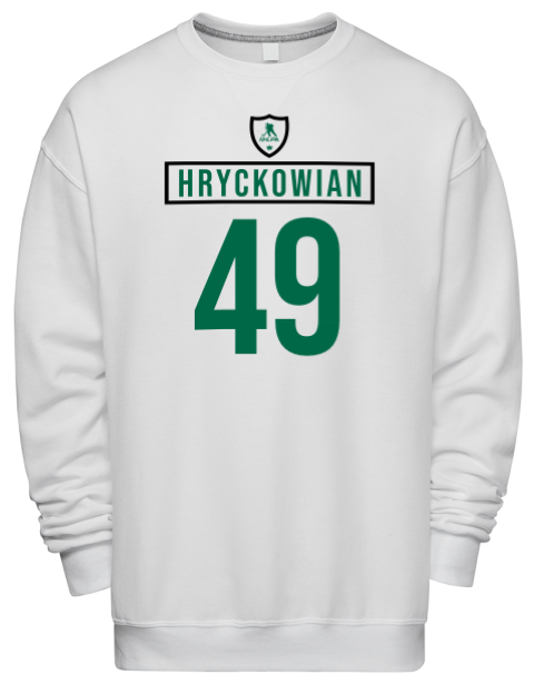 Home Jersey Justin Hryckowian Premium Unisex Crewneck Sweatshirt | Swagsta