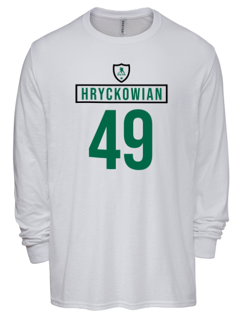 Home Jersey Justin Hryckowian Men's Premium Blend Long Sleeve-T-Shirt | Swagsta