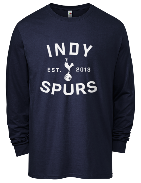 Established Indy Spurs Men's Long-Sleeve T-Shirt | Swagsta