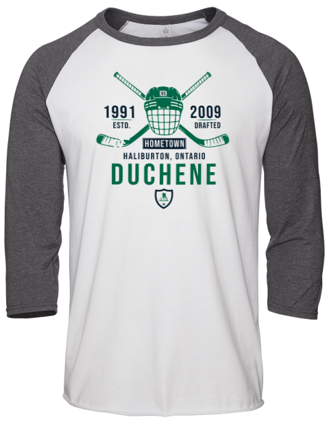 Classic Heritage Matt Duchene Unisex Premium Three-Quarter Raglan T-Shirt | Swagsta
