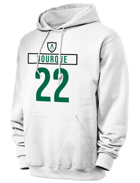 Home Jersey Mavrik Bourque Unisex Hooded Sweatshirt | Swagsta