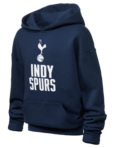 Arched Indy Spurs Youth Hooded Sweatshirt | Swagsta