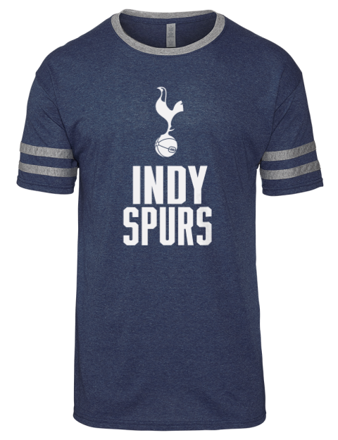 Arched Indy Spurs Men's Tri-Blend T-Shirt | Swagsta