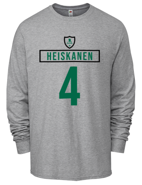 Home Jersey Miro Heiskanen Men's Long-Sleeve T-Shirt | Swagsta