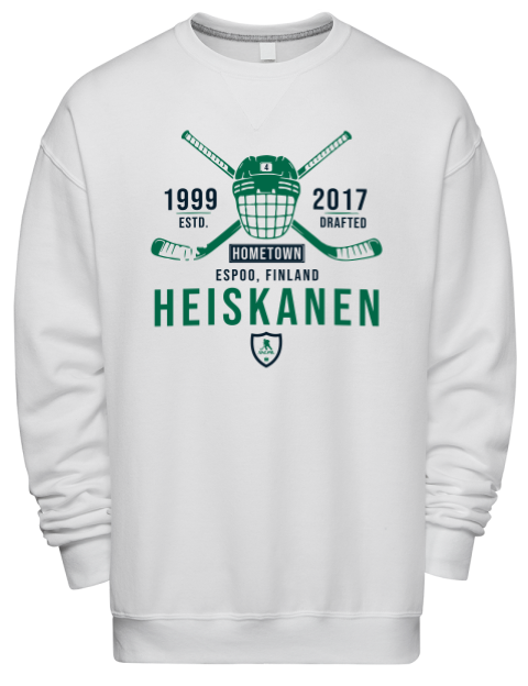 Classic Heritage Miro Heiskanen Premium Unisex Crewneck Sweatshirt | Swagsta