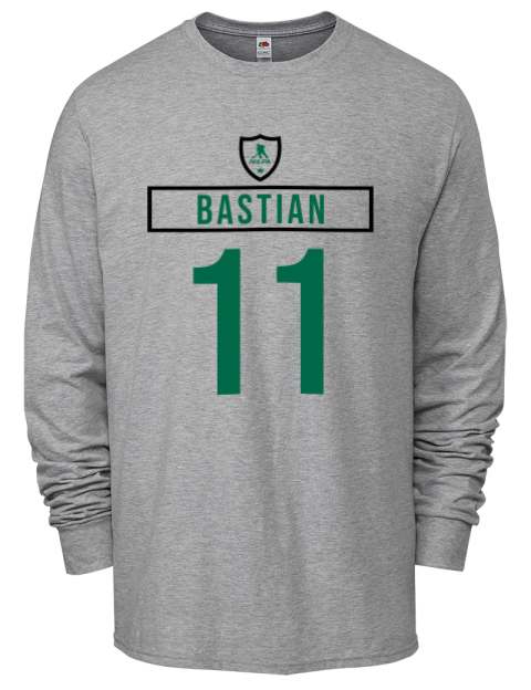 Home Jersey Nathan Bastian Men's Long-Sleeve T-Shirt | Swagsta