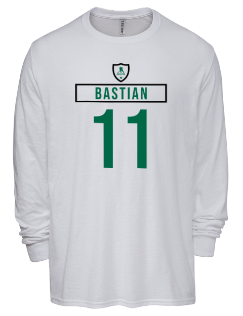 Home Jersey Nathan Bastian Men's Premium Blend Long Sleeve-T-Shirt | Swagsta