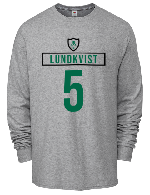 Home Jersey Nils Lundkvist Men's Long-Sleeve T-Shirt | Swagsta