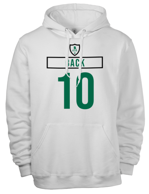 Home Jersey Oskar Back Eco Premium Unisex Hooded Sweatshirt | Swagsta