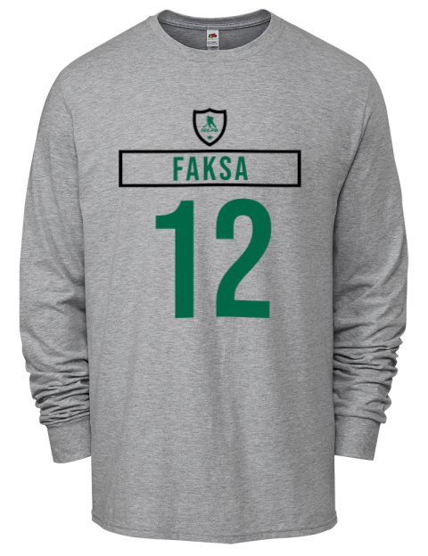 Home Jersey Radek Faksa Men's Long-Sleeve T-Shirt | Swagsta