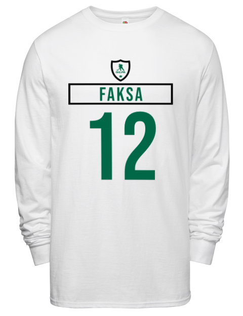 Home Jersey Radek Faksa Men's Long-Sleeve T-Shirt | Swagsta
