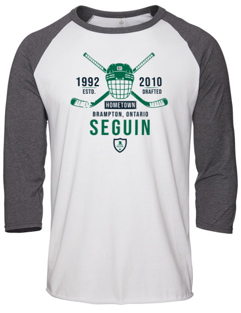 Classic Heritage Tyler Seguin Unisex Premium Three-Quarter Raglan T-Shirt | Swagsta