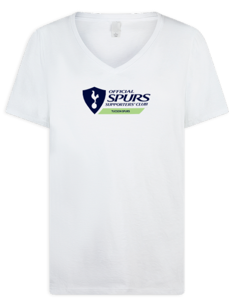 11A Official Tucson Spurs Premium Ladies V-Neck T-Shirt | Swagsta