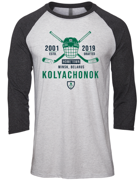 Classic Heritage Vladislav Kolyachonok Unisex Premium Three-Quarter Raglan T-Shirt | Swagsta