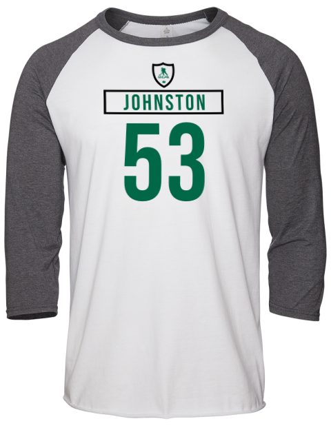 Home Jersey Wyatt Johnston Unisex Premium Three-Quarter Raglan T-Shirt | Swagsta