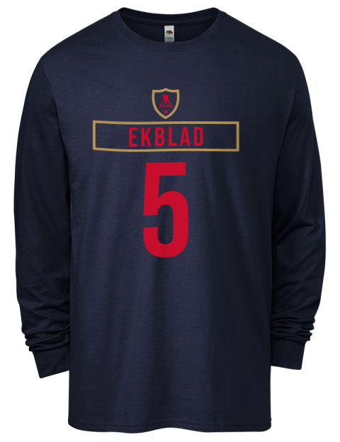 Away Jersey Aaron Ekblad Men's Long-Sleeve T-Shirt | Swagsta