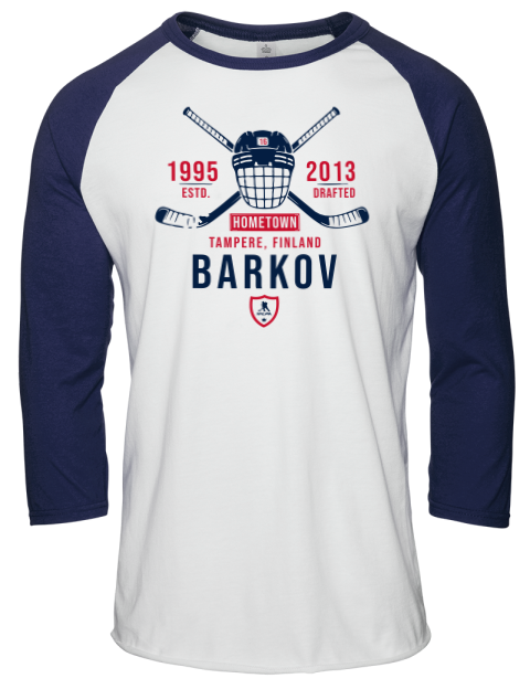 Classic Heritage Aleksander Barkov Unisex Premium Three-Quarter Raglan T-Shirt | Swagsta