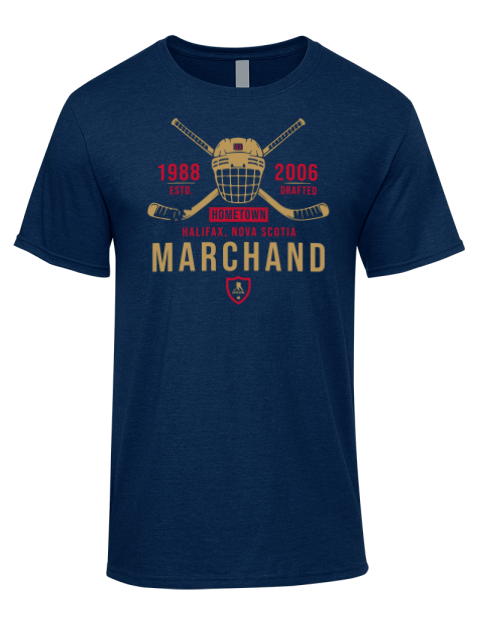 Heritage Brad Marchand Premium Ring-Spun Cotton Unisex T-Shirt | Swagsta
