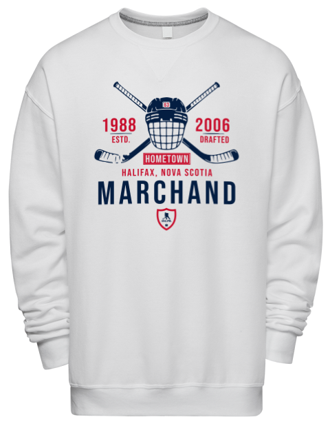 Classic Heritage Brad Marchand Premium Unisex Crewneck Sweatshirt | Swagsta