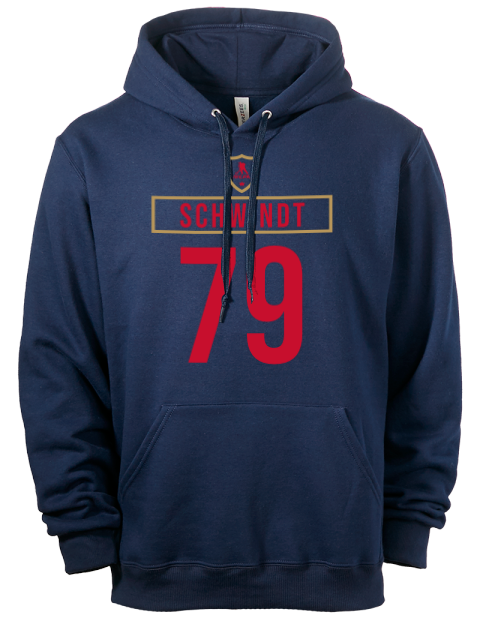 Away Jersey Cole Schwindt Eco Premium Unisex Hooded Sweatshirt | Swagsta