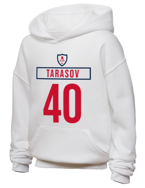 Home Jersey Daniil Tarasov Youth Hooded Sweatshirt | Swagsta