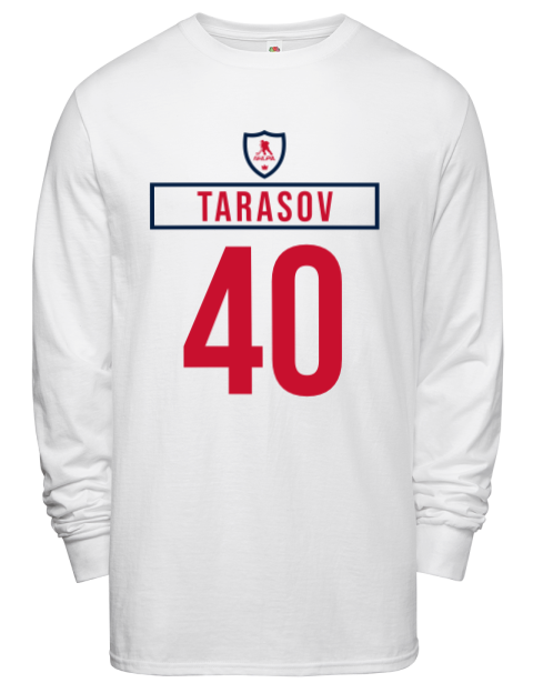 Home Jersey Daniil Tarasov Men's Long-Sleeve T-Shirt | Swagsta