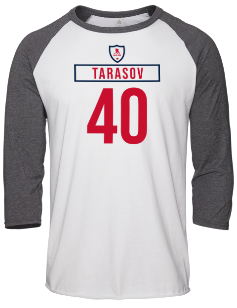 Home Jersey Daniil Tarasov Unisex Premium Three-Quarter Raglan T-Shirt | Swagsta