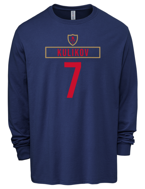 Away Jersey Dmitry Kulikov Men's Premium Blend Long Sleeve-T-Shirt | Swagsta