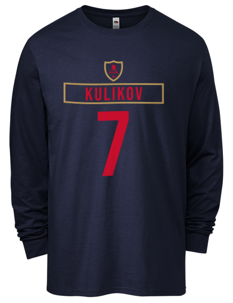 Away Jersey Dmitry Kulikov Men's Long-Sleeve T-Shirt | Swagsta