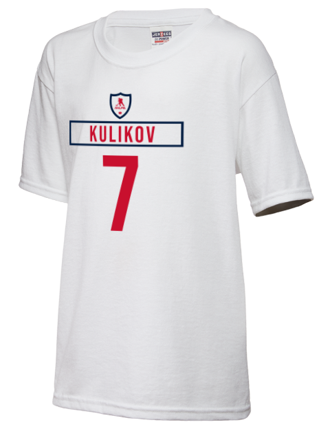 Home Jersey Dmitry Kulikov Youth T-Shirt | Swagsta