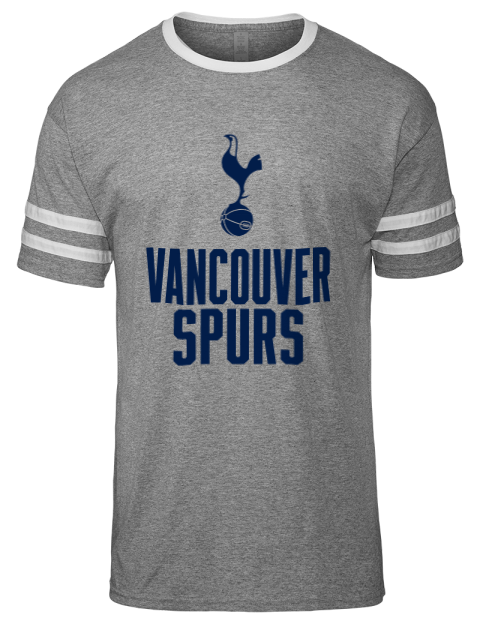 Stacked Vancouver Spurs Men's Tri-Blend T-Shirt | Swagsta