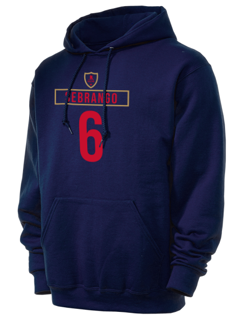 Away Jersey Donovan Sebrango Unisex Hooded Sweatshirt | Swagsta
