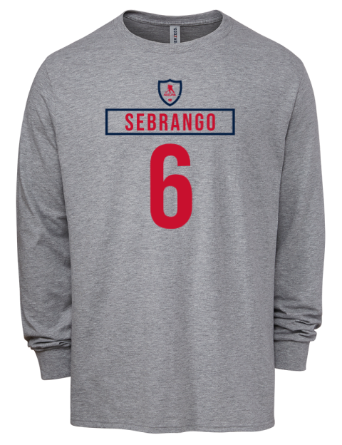 Home Jersey Donovan Sebrango Men's Premium Blend Long Sleeve-T-Shirt | Swagsta