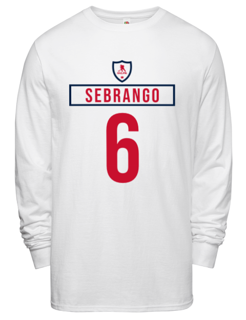 Home Jersey Donovan Sebrango Men's Long-Sleeve T-Shirt | Swagsta